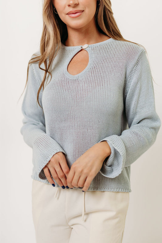 Tala Sweater in Light Blue