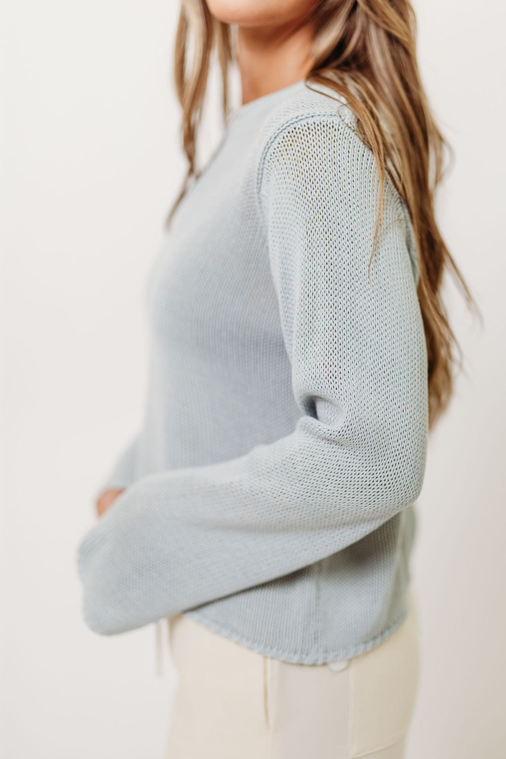 Tala Sweater in Light Blue