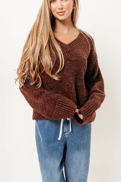 Glen Sweater in Brown