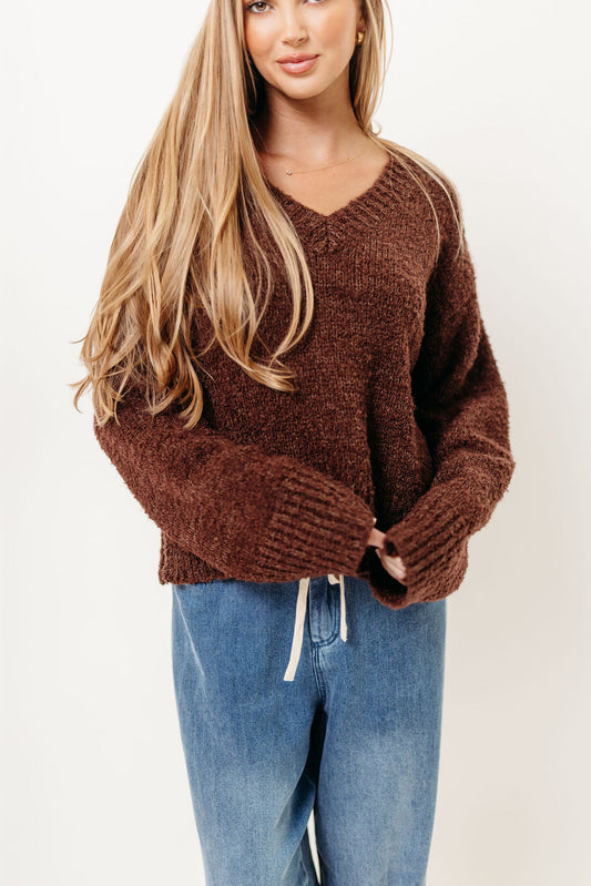 Glen Sweater in Brown