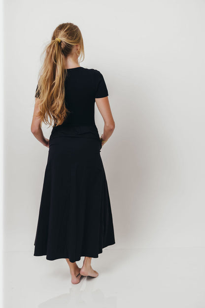 Lynette Maxi Dress in Black