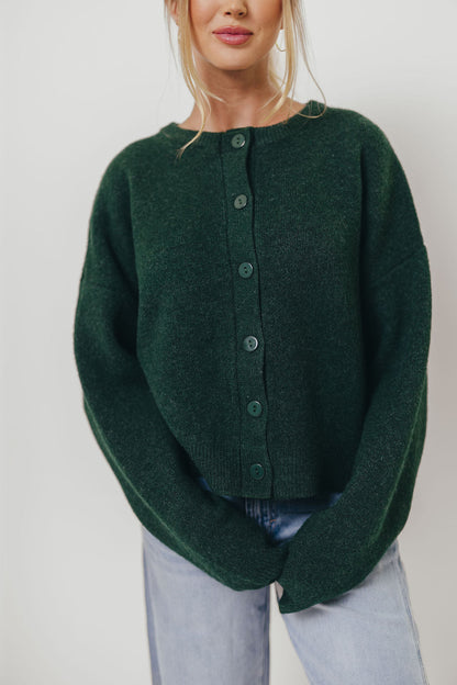 Alyssa Cardigan in Forest Green