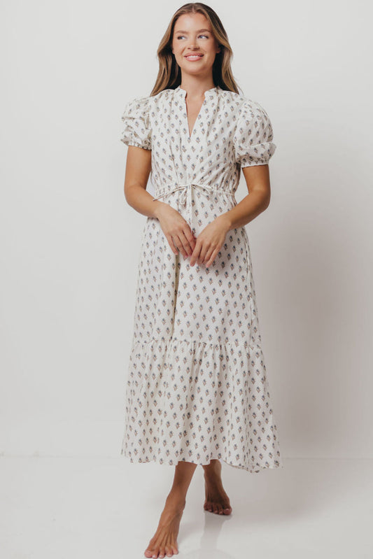 Bridget Midi Dress in White