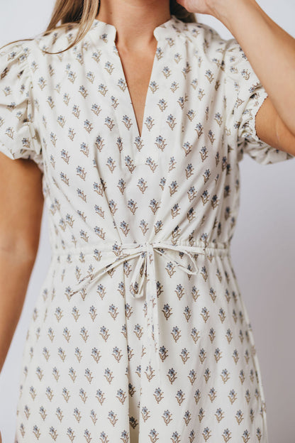 Bridget Midi Dress in White