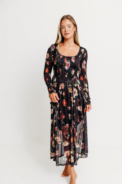 Harriet Maxi Dress in Black