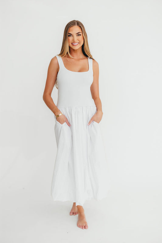Betty Dress in White