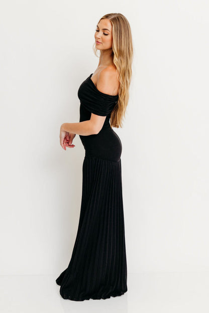 Elina Maxi Dress in Black