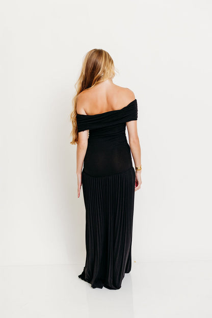 Elina Maxi Dress in Black