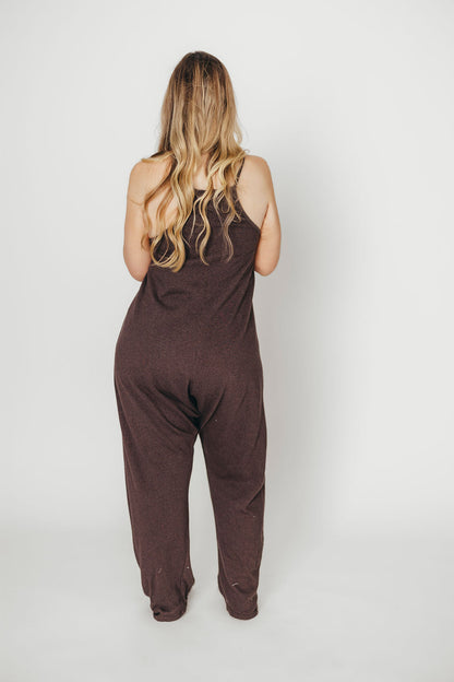 Raelynn Jumpsuit in Washed Black