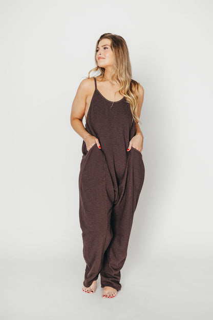 Raelynn Jumpsuit in Washed Black
