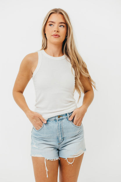 ROLLAS Mirage Short in Eva Blue