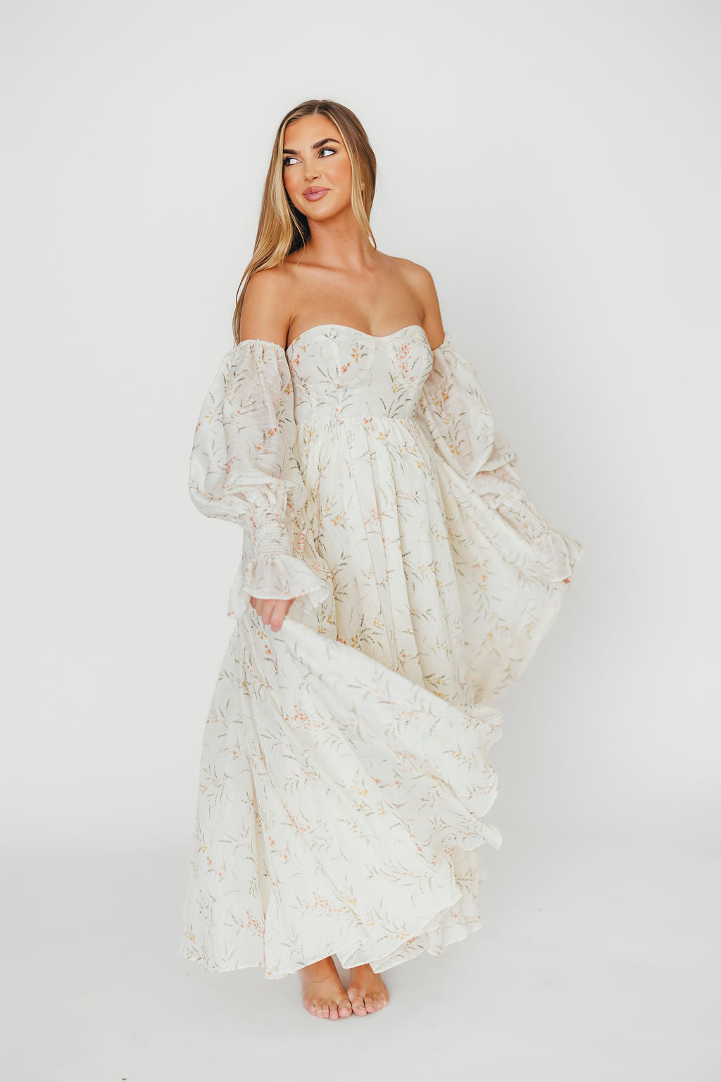 Ryder Grace Maxi Dress in Cream