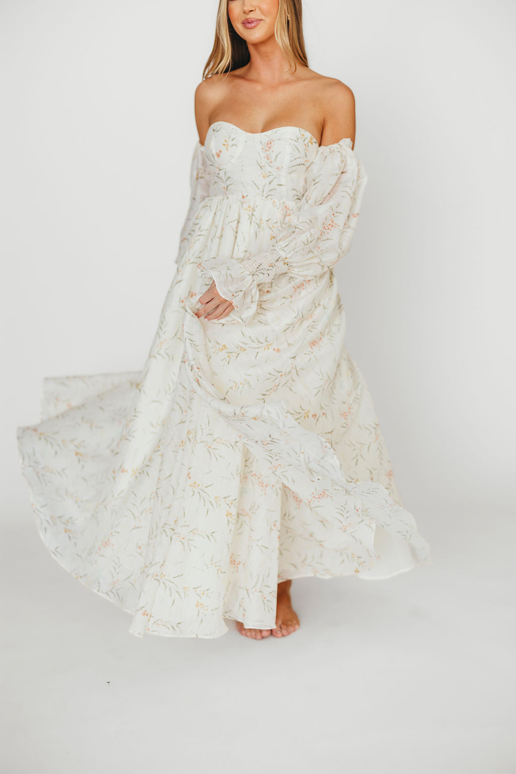 Ryder Grace Maxi Dress in Cream