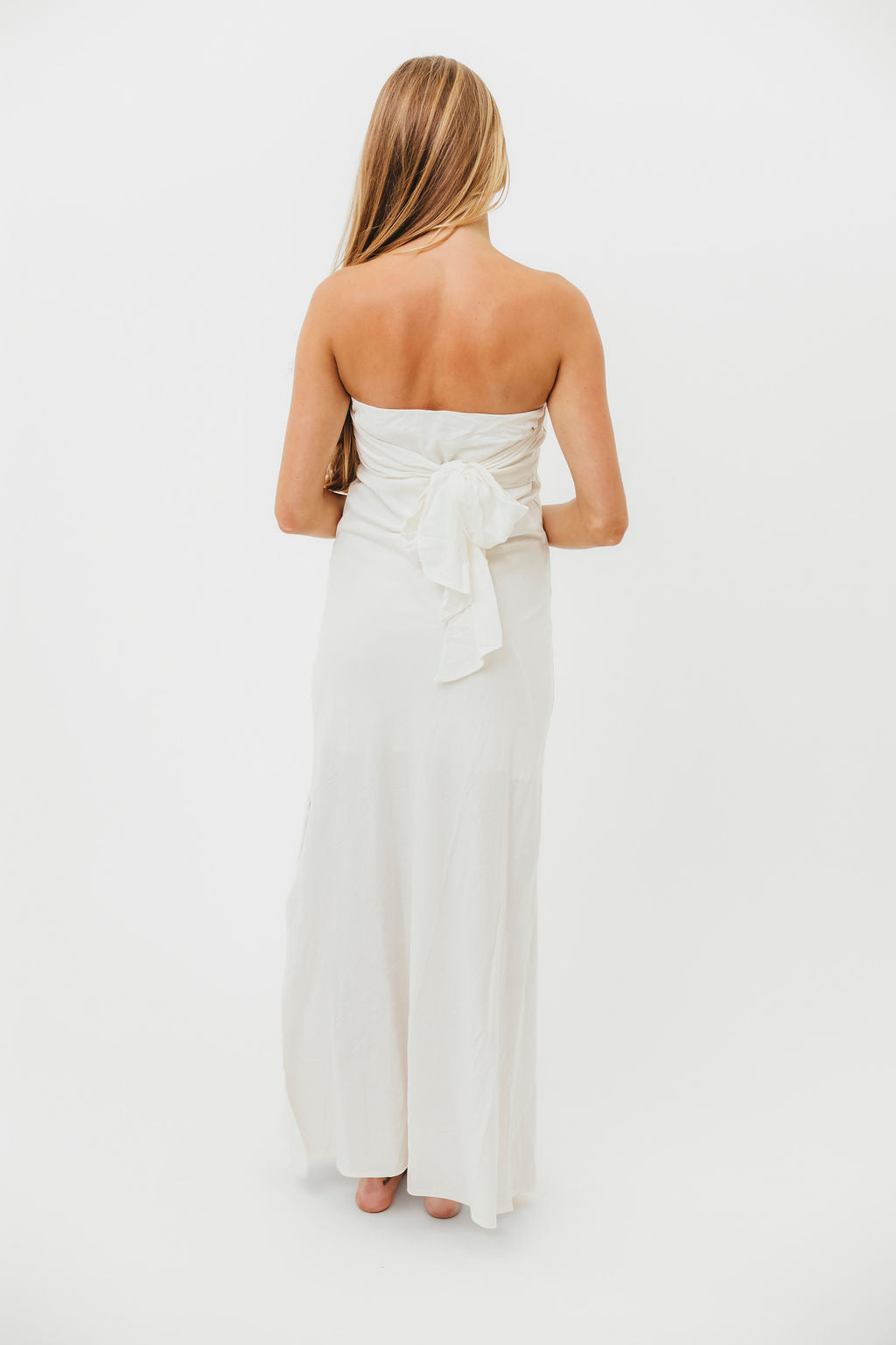 Heaven-Sent Maxi Dress in Ivory