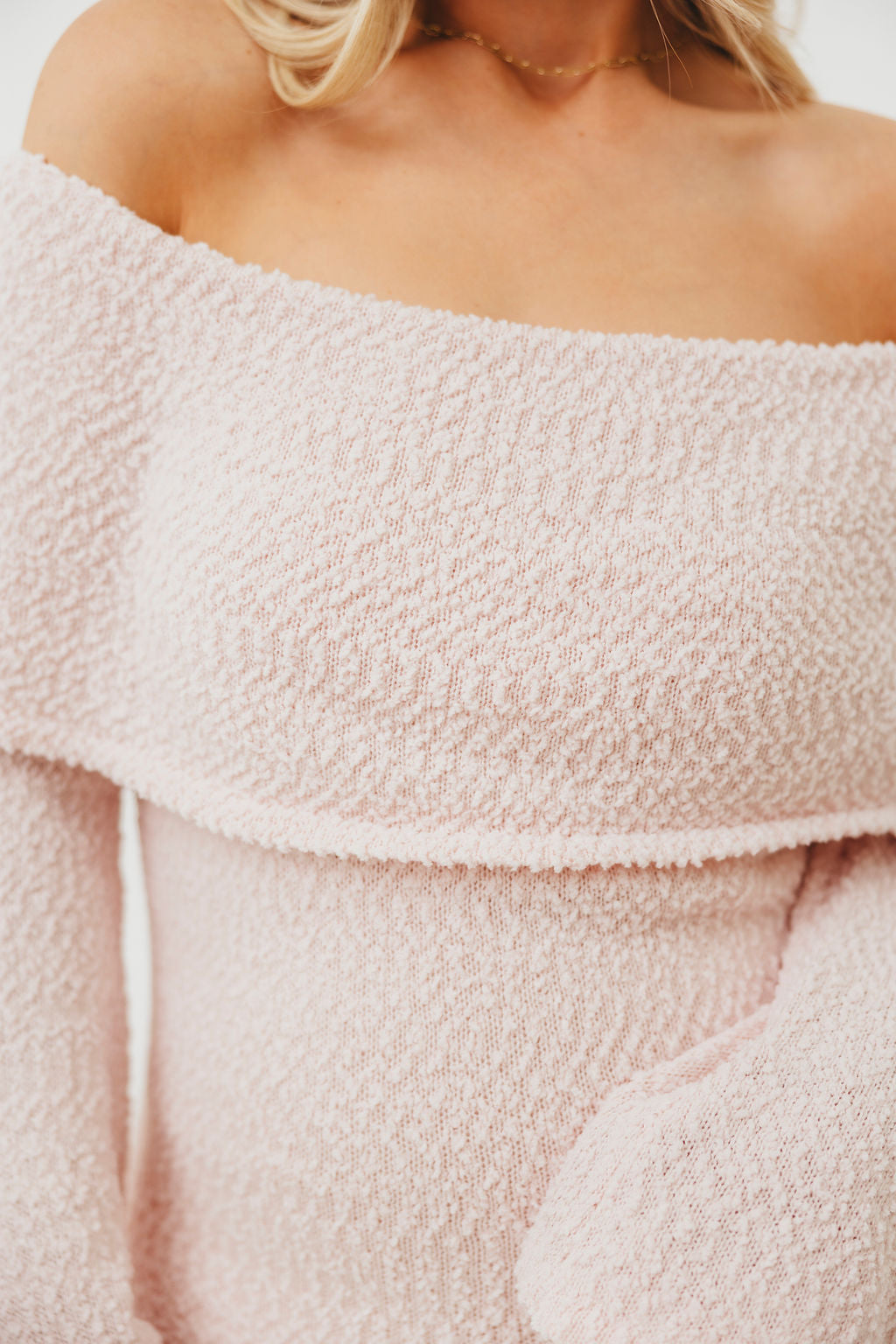 Nora Knit Maxi Dress in Dusty Pink - Bump Friendly