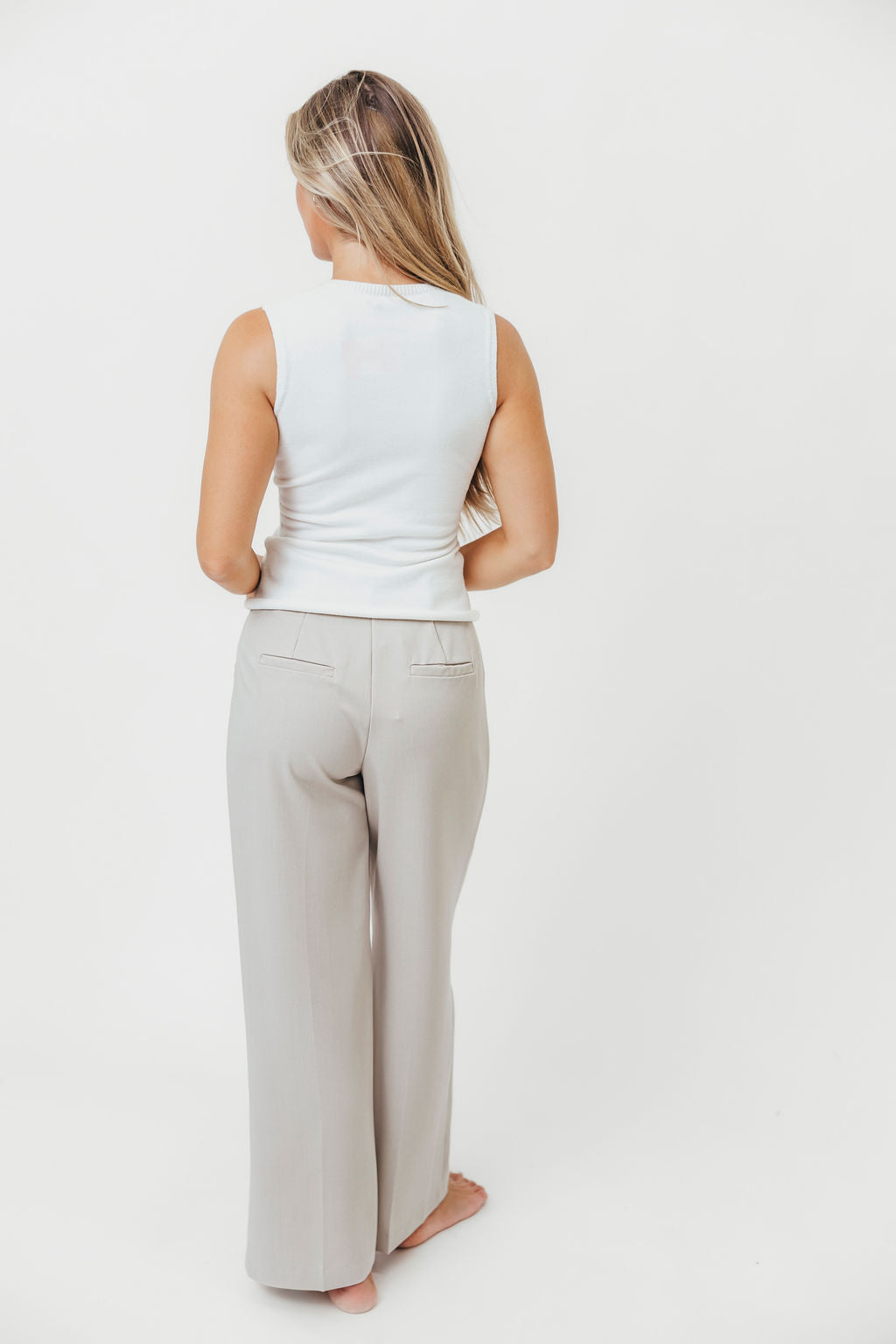 Chessy Pants in Beige