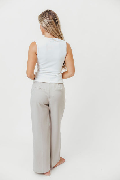 Chessy Pants in Beige