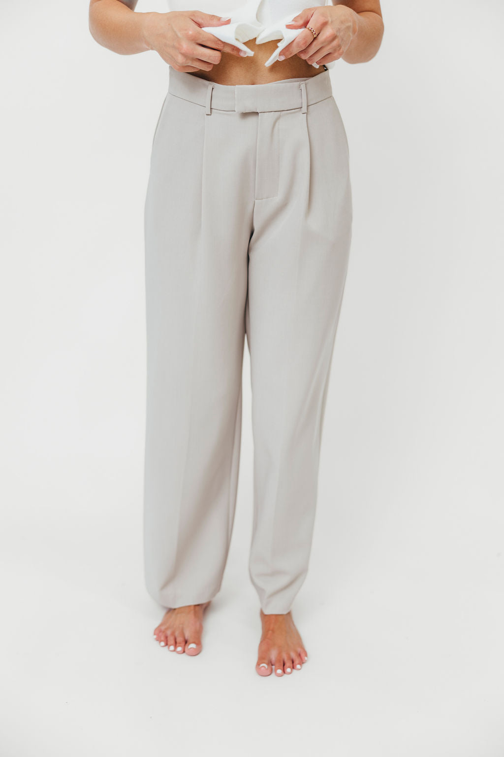Chessy Pants in Beige