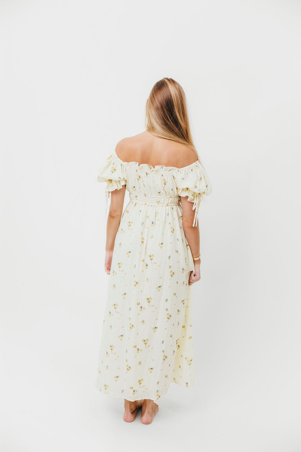 Savanna Steppe 100% Cotton Dress in Cream - Bump Friendly & Inclusive Sizing (S-3XL)