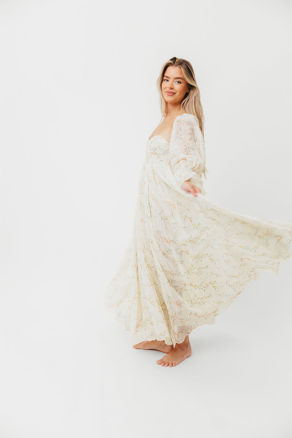 Ryder Grace Maxi Dress in Cream