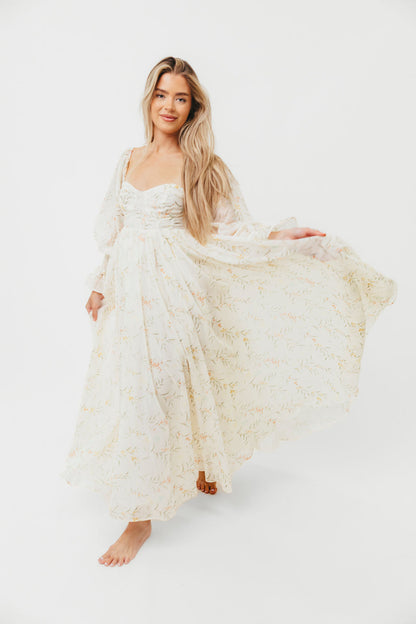 Ryder Grace Maxi Dress in Cream