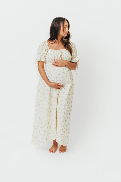 Savanna Steppe 100% Cotton Dress in Lilac - Bump Friendly & Inclusive Sizing (S-3XL)