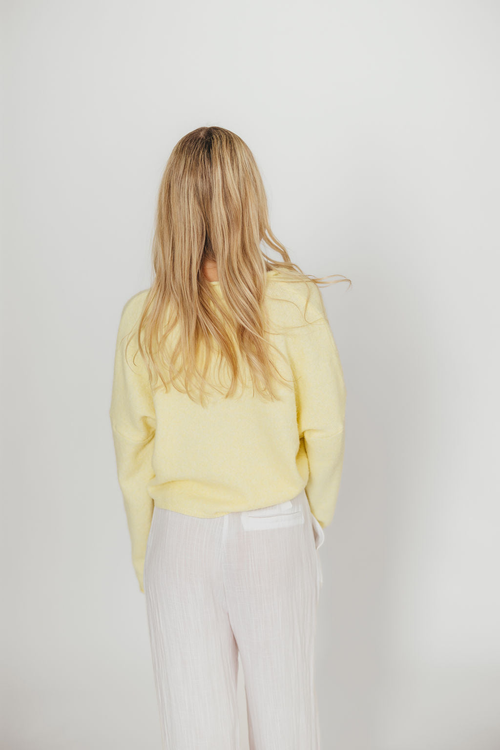 Piper Cardigan Top in Butter