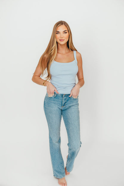 Indie Low Rise Vintage Slim Bootcut in Light Denim