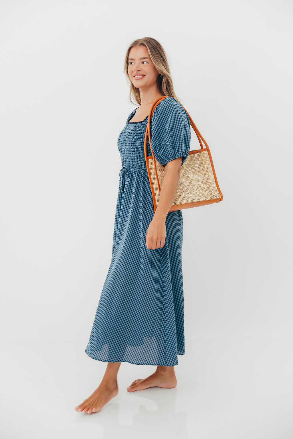 Gatra Rattan Tote in Tan