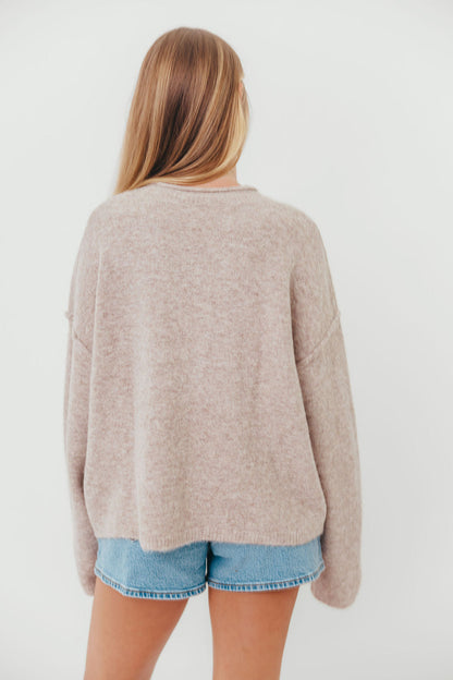 Kyla Cardigan Sweater in Oatmeal