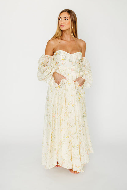 Ryder Grace Maxi Dress in Cream