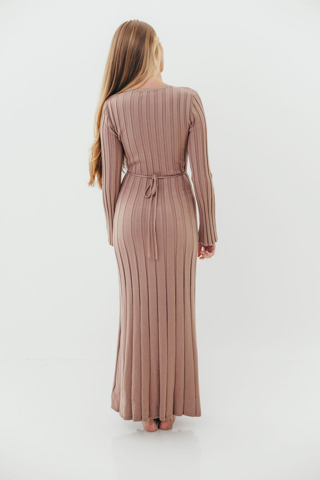 Colette Luxe Maxi Dress in Dusty Mauve