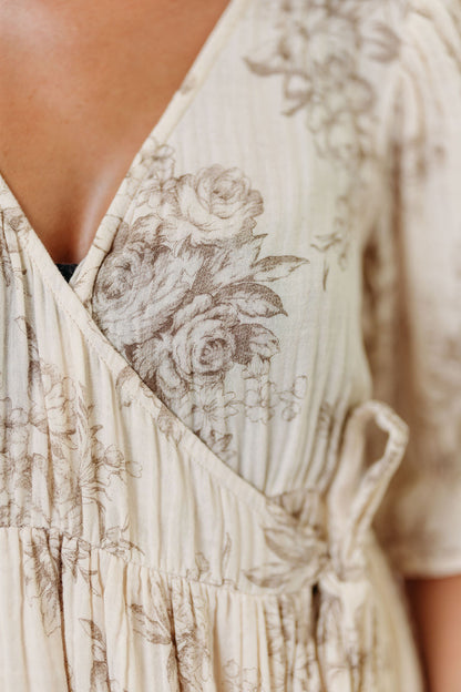 The Ari 100% Cotton Maxi Dress in Brown - Maternity and Nursing Friendly *9/26 PRE-ORDER*