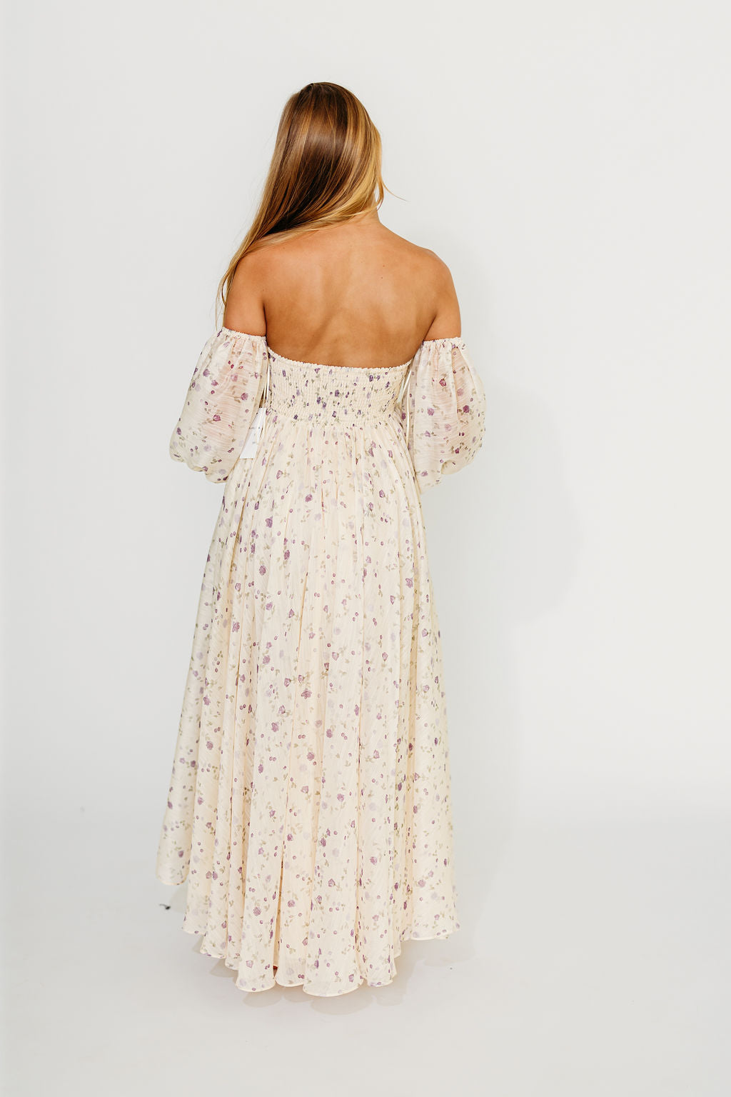 Dear Lily Maxi Dress in Lilac - Bump Friendly