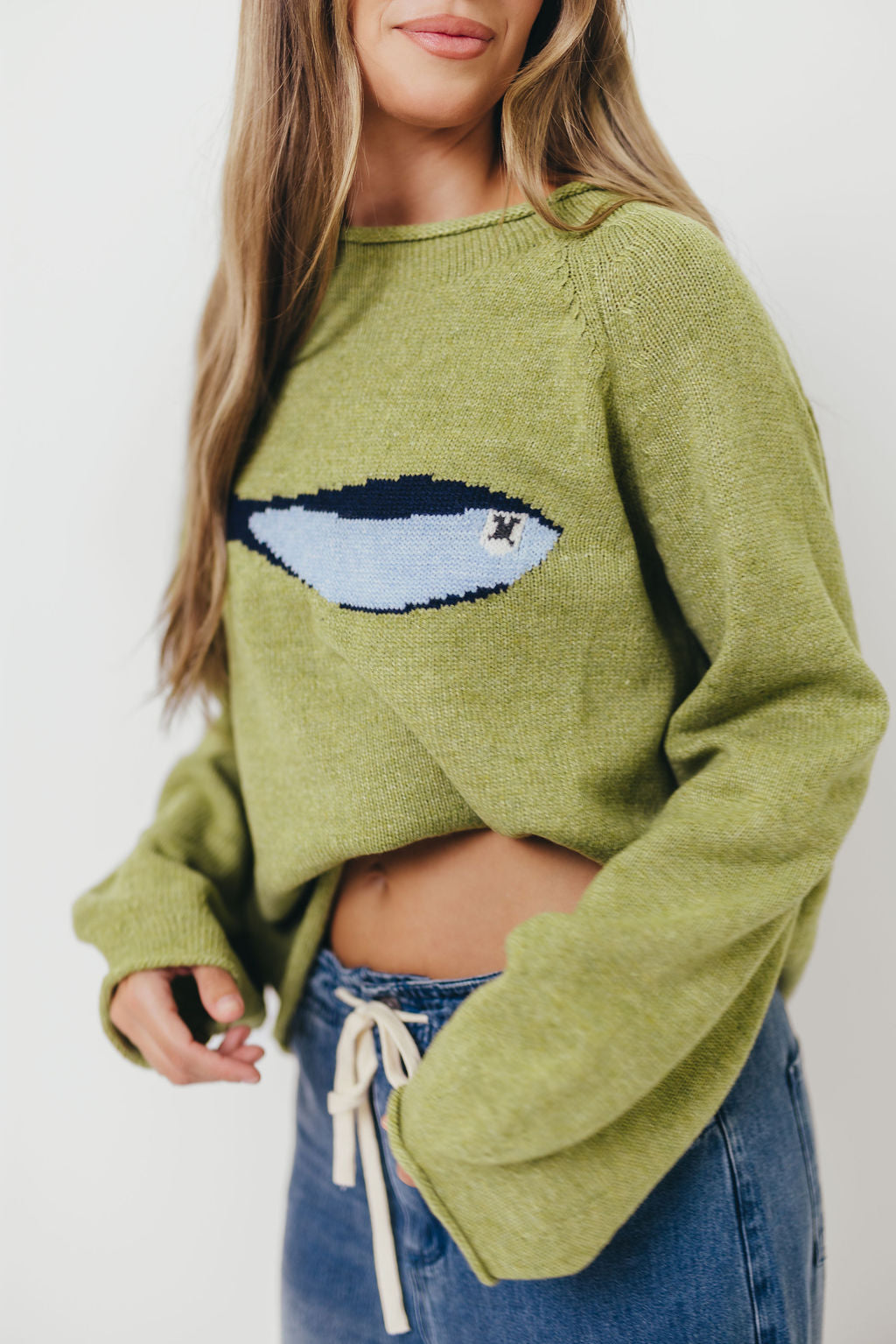 Sardine Sweater in Olive