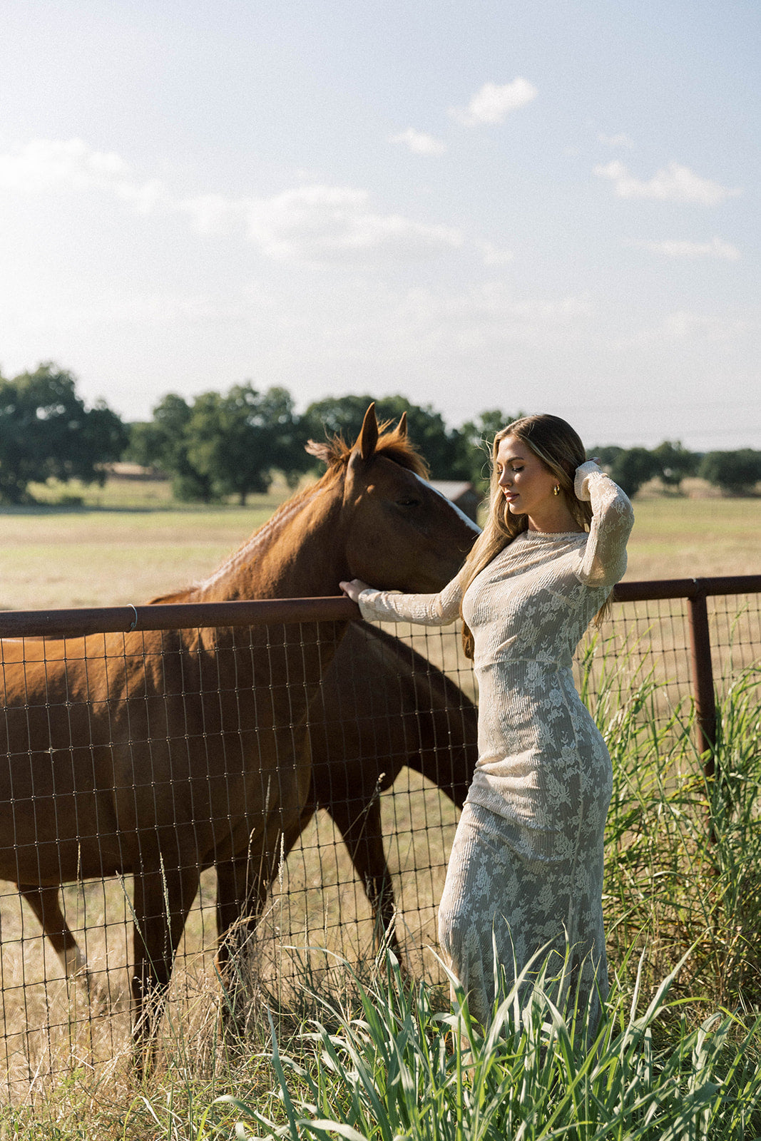 Seraphine Lace Maxi Dress in Cream - Inclusive Sizing & Bump Friendly (Size Up for Bump)