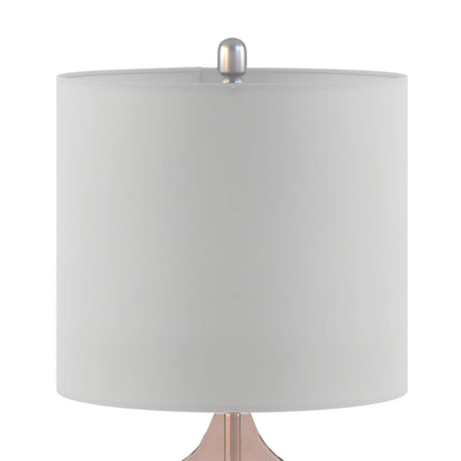 Ellipse Curved Gourd Glass Table Lamp, Set of 2