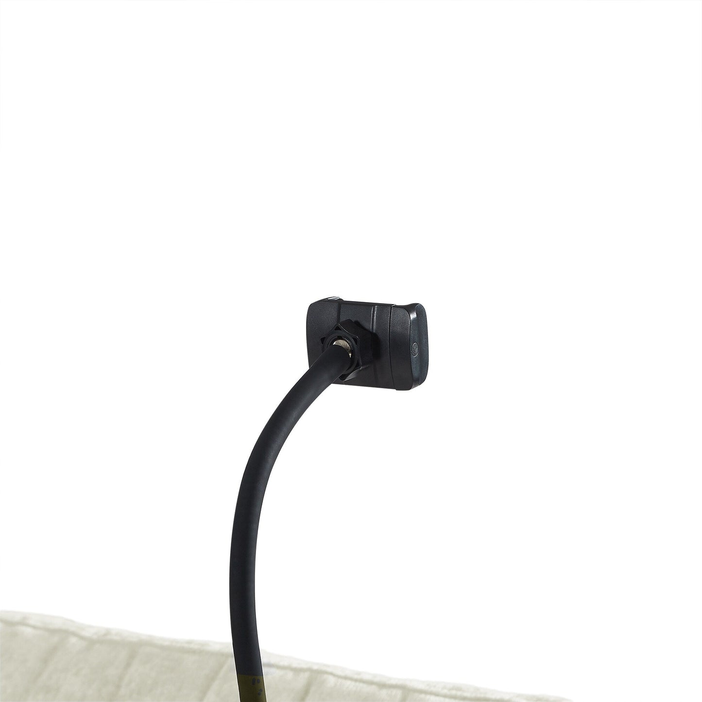 53.9 Chenille Convertible Loveseat with Pull-Out Bed, 3 USB Ports, and Smart Storage