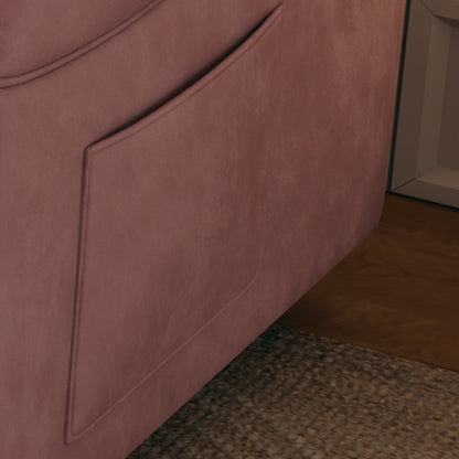 54-Inch Velvet Sofa Bed - Multi-Purpose Design with Retractable Queen Bed and Armrest Storage