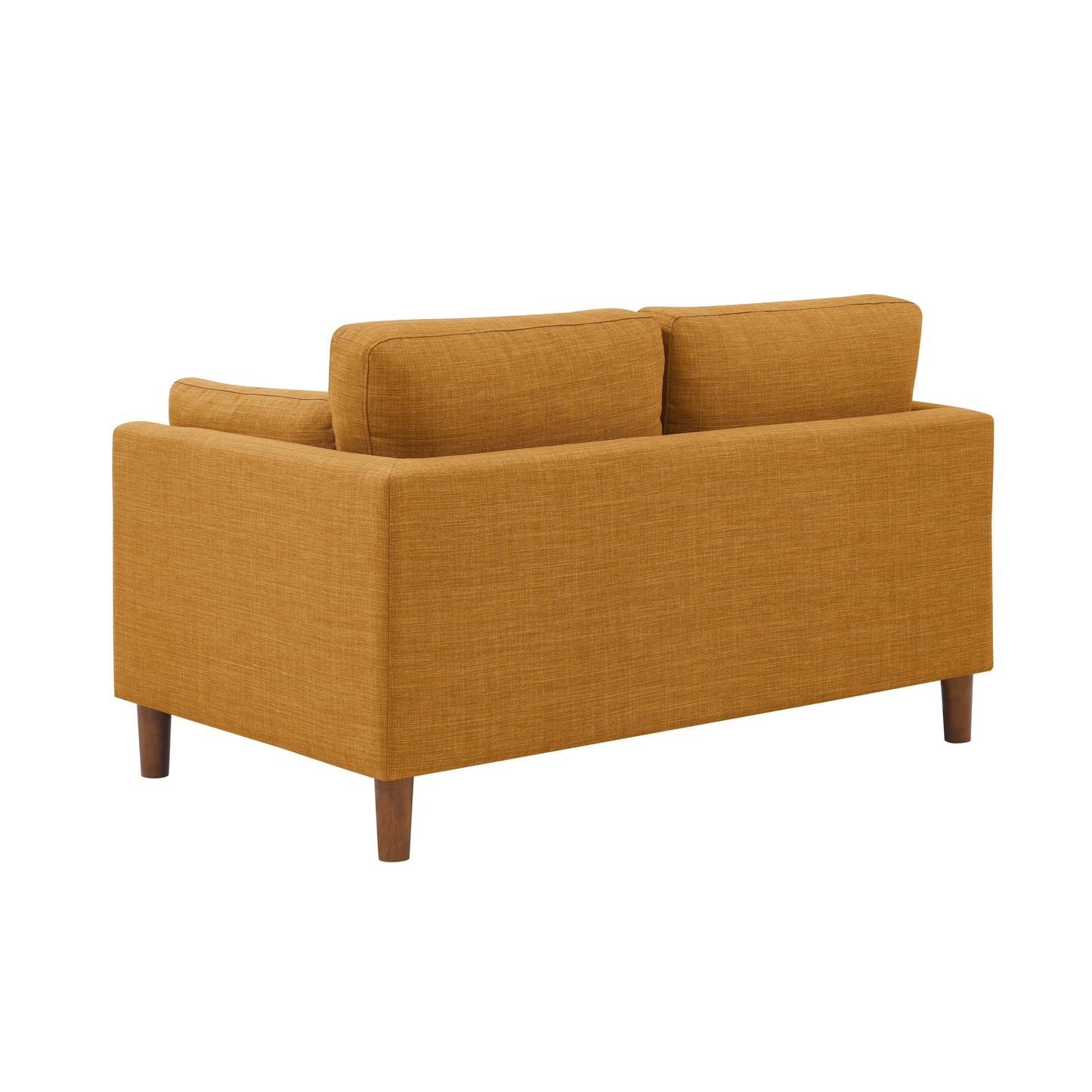 57 Fabric Loveseat with Wood Legs - 34 D x 57 W x 33.5 H