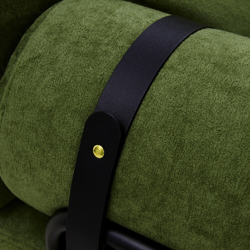 59 Inch Sofa Couch 2-Seater Sofa with Flexible USB Ports