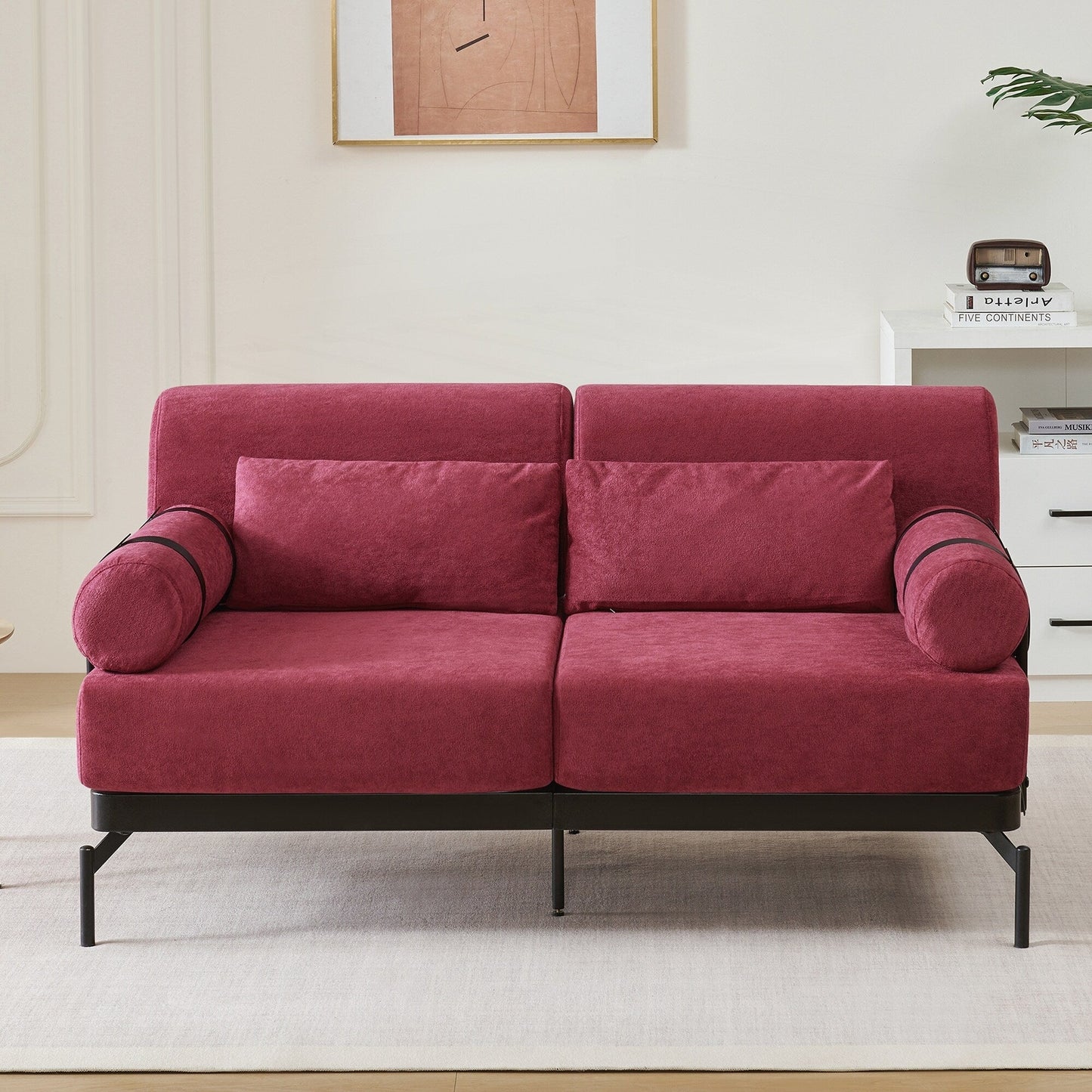 59inch Modern Loveseat Sofa