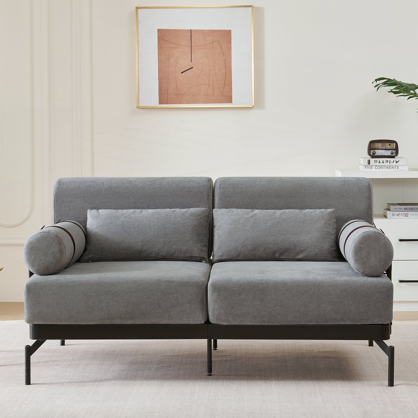 59inch Modern Loveseat Sofa