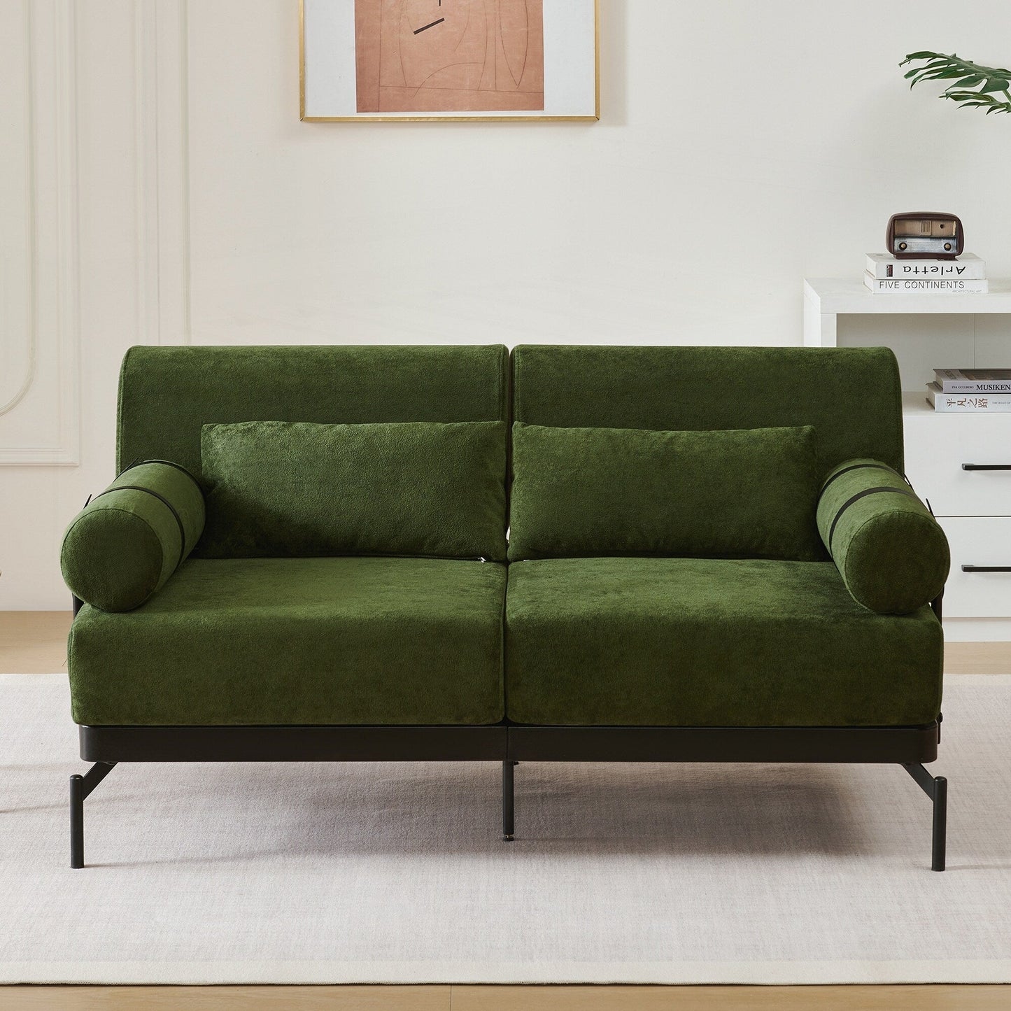 59inch Modern Loveseat Sofa