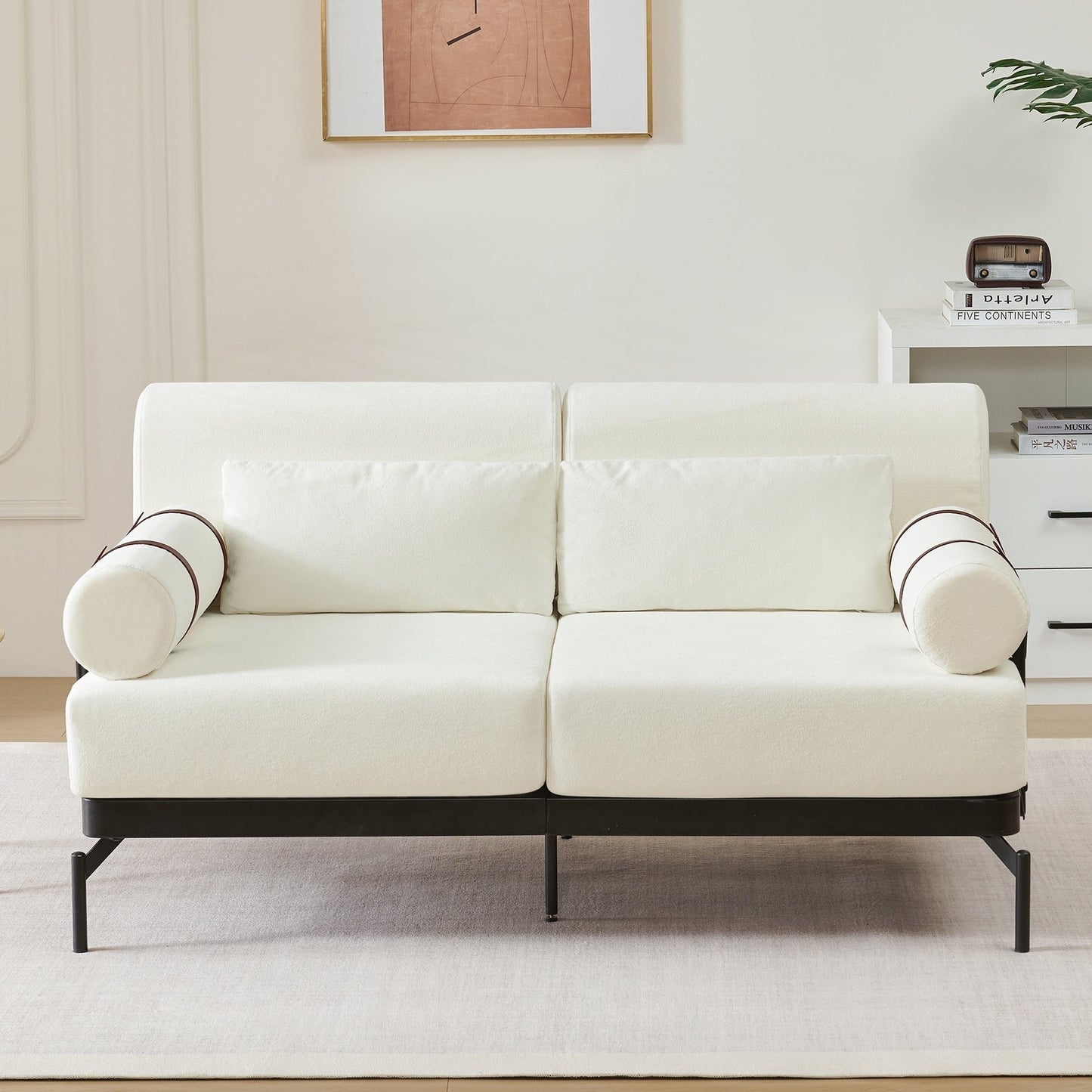 59inch Modern Loveseat Sofa