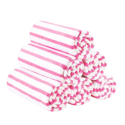 6-pack Cabana Striped Beach Towel Bath Towel