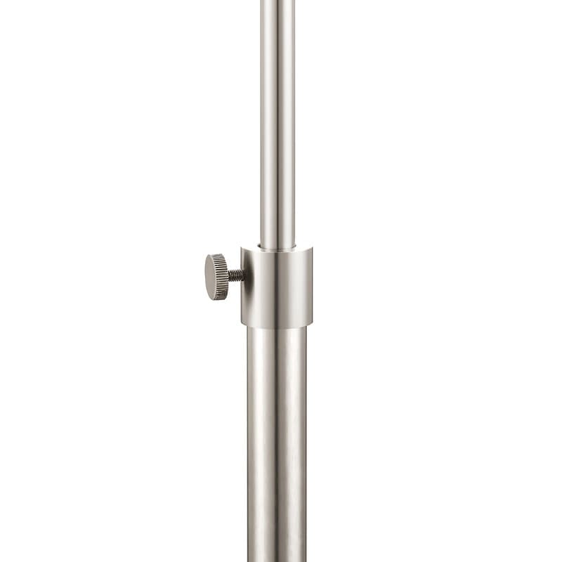 KAWOTI 63.5 Standard Adjustable Floor Lamp with Fabric Linen Shade