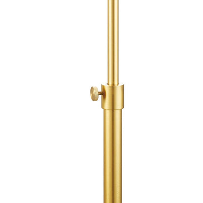 KAWOTI 63.5 Standard Adjustable Floor Lamp with Fabric Linen Shade