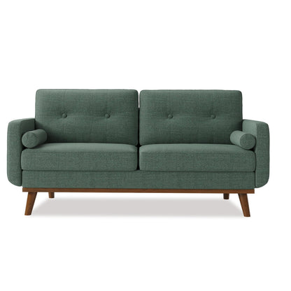 64 Loveseat Sofa, Mid Century Modern Couch Comfy Love Seat Couches for Living Room
