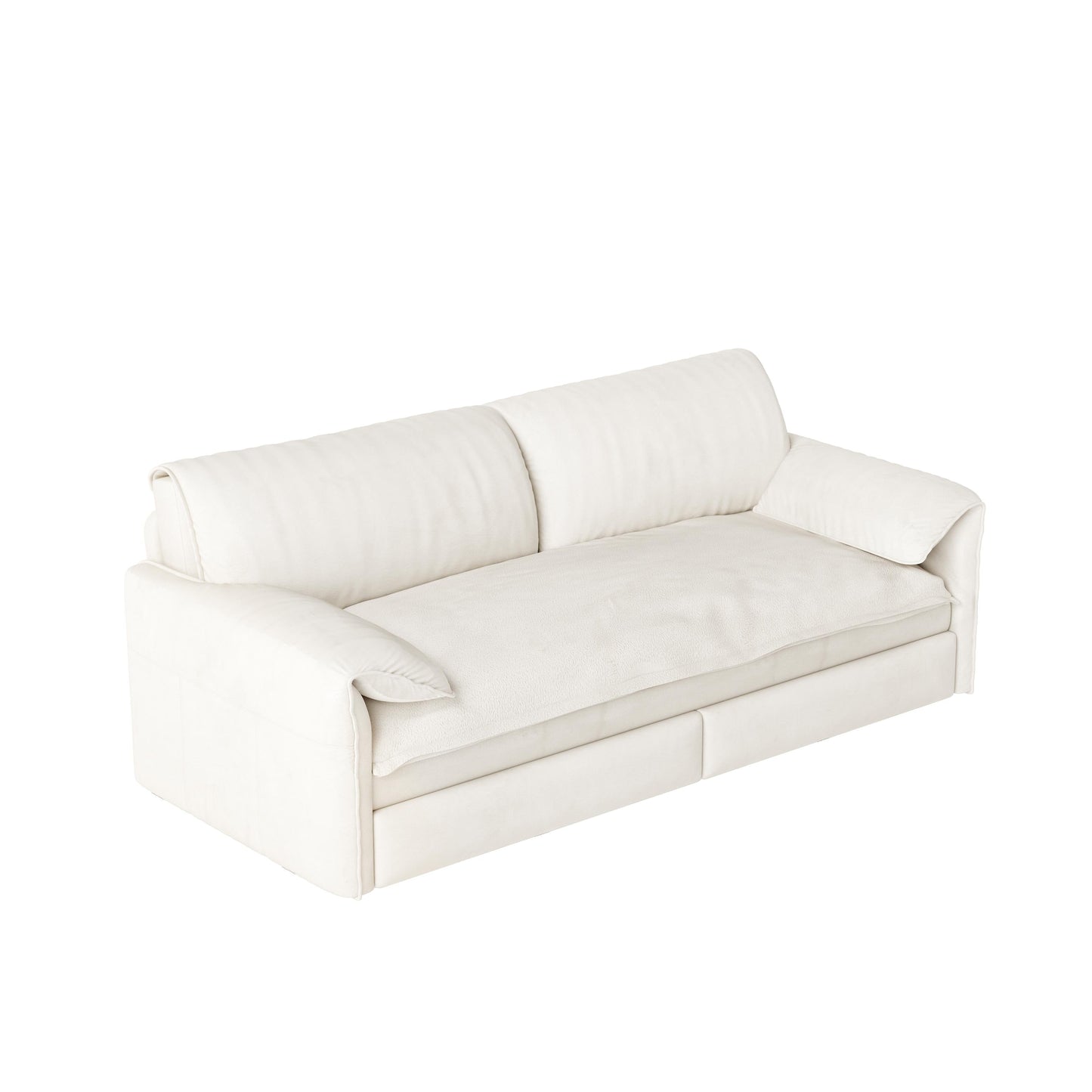 66 Queen Pull Out Sofa Bed, 3-in-1 Convertible Sleeper Sofa with Side Storage,Multi-Functional Velvet Loveseat Bed